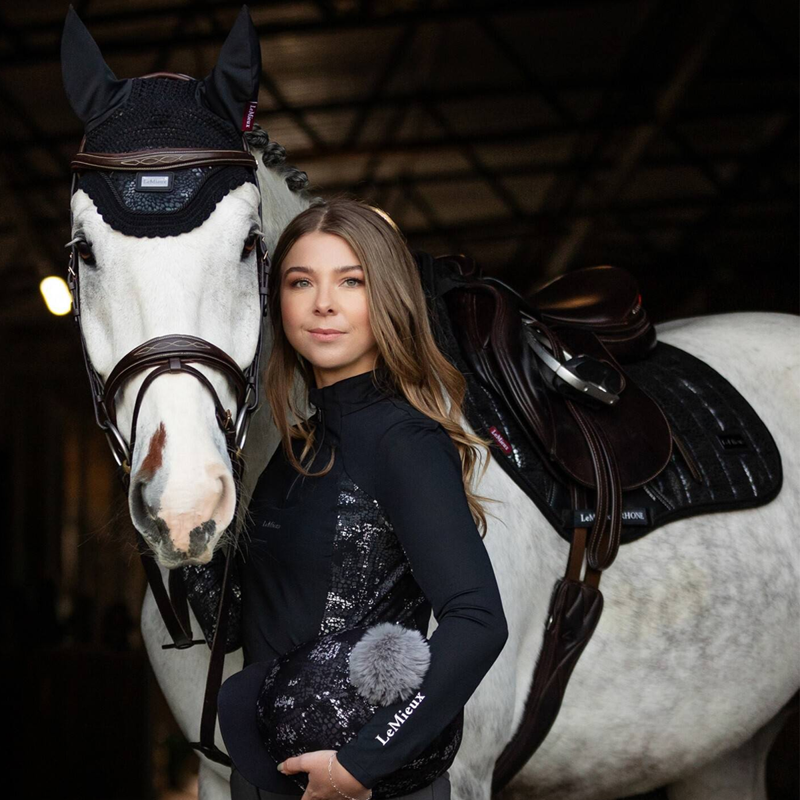 LeMieux Adour EuroJump Square - Black-1